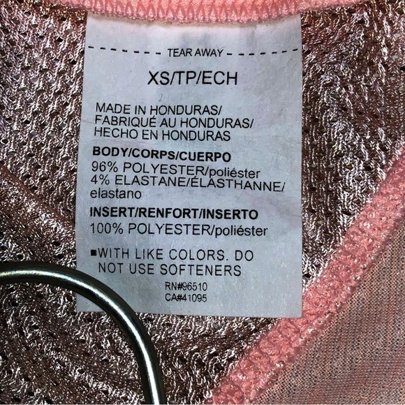 NWT Under Armour Pink Tech Vent Twisted Back Tank Size XS - Picture 6 of 11